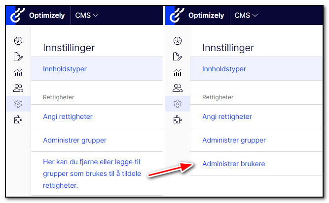 Text, before and after bug fix