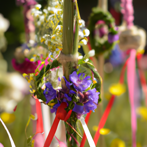 Et nærbilde av en blomst